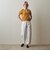 ＜Steven Alan＞バイカラー ポロカラーニット