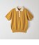＜Steven Alan＞バイカラー ポロカラーニット
