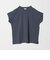 コットン ハイネック フレンチスリーブTシャツ ＜A DAY IN THE LIFE＞