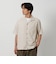 FLAX ライク オープンカラー フォルム シャツ ‐横ストレッチ・吸水速乾‐