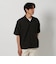 FLAX ライク オープンカラー フォルム シャツ ‐横ストレッチ・吸水速乾‐