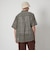 ＜Steven Alan＞ シアー マドラスチェック レギュラーカラー シャツ ALINE LOOSE CASUAL