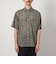 ＜Steven Alan＞ シアー マドラスチェック レギュラーカラー シャツ ALINE LOOSE CASUAL