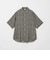 ＜Steven Alan＞ シアー マドラスチェック レギュラーカラー シャツ ALINE LOOSE CASUAL