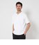 【WARDROBE SMART】ステイ クリーン ピケ ヘンリーネック Tシャツ【抗菌・防臭】