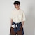 ＜Steven Alan＞ CC ピケ ストライプ レギュラーカラー シャツ ALINE LOOSE CASUAL
