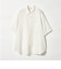 ＜Steven Alan＞ CC ピケ ストライプ レギュラーカラー シャツ ALINE LOOSE CASUAL