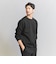 【WARDROBE SMART】ダブルニット クルーネック スウェット/セットアップ対応