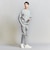 【WARDROBE SMART】ダブルニット クルーネック スウェット/セットアップ対応
