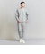【WARDROBE SMART】ダブルニット クルーネック スウェット/セットアップ対応