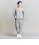 【WARDROBE SMART】ダブルニット クルーネック スウェット/セットアップ対応