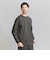【WARDROBE SMART】ダブルニット クルーネック スウェット/セットアップ対応