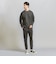 【WARDROBE SMART】ダブルニット クルーネック スウェット/セットアップ対応