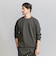 【WARDROBE SMART】ダブルニット クルーネック スウェット/セットアップ対応