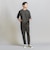 【WARDROBE SMART】ダブルニット クルーネック スウェット/セットアップ対応