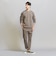 【WARDROBE SMART】ダブルニット クルーネック スウェット/セットアップ対応