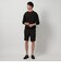 【WARDROBE SMART】 Reflax スリム ショートパンツ