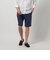 【WARDROBE SMART】 Reflax スリム ショートパンツ