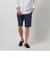 【WARDROBE SMART】 Reflax スリム ショートパンツ
