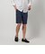 【WARDROBE SMART】 Reflax スリム ショートパンツ
