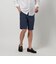 【WARDROBE SMART】 Reflax スリム ショートパンツ
