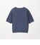 メッシュコンビ ショートスリーブニット ‐ウォッシャブル‐＜A DAY IN THE LIFE＞