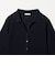 ケーブル スキッパー ポロカーディガン 5分袖 ‐ウォッシャブル‐＜A DAY IN THE LIFE＞