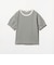 ワッフルボーダー タックスリーブTシャツ ＜A DAY IN THE LIFE＞