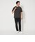 【WARDROBE SMART】ステイ クリーン ピケ クルーネック Tシャツ【抗菌・防臭】