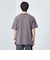 【別注】＜PARKS PROJECT＞GLR オーバーダイ ボーダー パープル Tシャツ