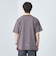 【別注】＜PARKS PROJECT＞GLR オーバーダイ ボーダー パープル Tシャツ