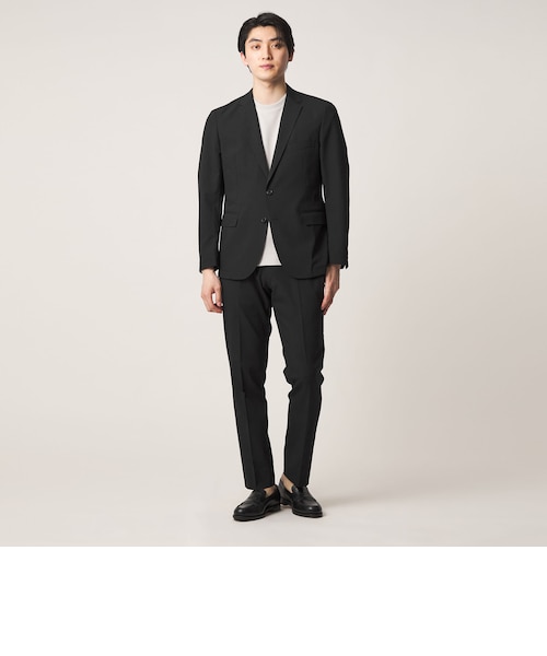 【NAVY】Dot Air(R)ドライ タッチ 2ボタンジャケット-セットアップ対応・ストレッチ・マシンウォッシャブル-<A DAY IN THE LIFE> UNITED ARROWS LTD. OUTLET｜Dot Air(R)ドライ タッチ 2ボタン