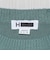 ＜H＞ツイストコットン タイダイ クルーネックニット