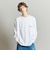 ＜CGS.＞オーガニック コットン ロングスリーブ ロゴ Tシャツ