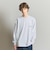 ＜CGS.＞オーガニック コットン ロングスリーブ ロゴ Tシャツ