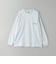 ＜CGS.＞オーガニック コットン ロングスリーブ ロゴ Tシャツ