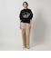 ＜LOEFF＞スリーピング キャット スウェット UNISEX
