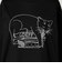 ＜LOEFF＞スリーピング キャット Tシャツ UNISEX