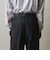 ＜Steven Alan＞ 13.5oz デニム インツープリーツ ドレス トラウザーズ