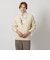 ＜LOEFF＞スリットネック ニット プルオーバー