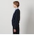 ＜LOEFF＞スリットネック ニット プルオーバー