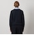 ＜LOEFF＞スリットネック ニット プルオーバー