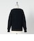 ＜LOEFF＞スリットネック ニット プルオーバー