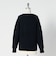 ＜LOEFF＞スリットネック ニット プルオーバー