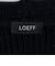 ＜LOEFF＞スリットネック ニット プルオーバー