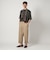 ＜Steven Alan＞ サイロ ボーダー クルーネック Tシャツ NARROW