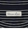 ＜Steven Alan＞ サイロ ボーダー クルーネック Tシャツ NARROW
