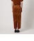 ＜Steven Alan＞ベロア ロング スカート