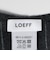 ＜LOEFF＞ポプリン レイヤード パンツ