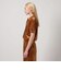 ＜Steven Alan＞ベロア スキッパー ネック プルオーバー